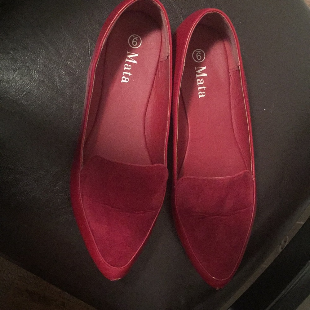 Burgundy Flats